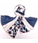 Foulard lin Léo Atlante
