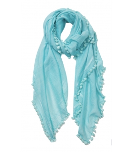 Echarpe pompons DUPATTA MAUI
