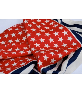 Silk bandana STARS & STRIPES 